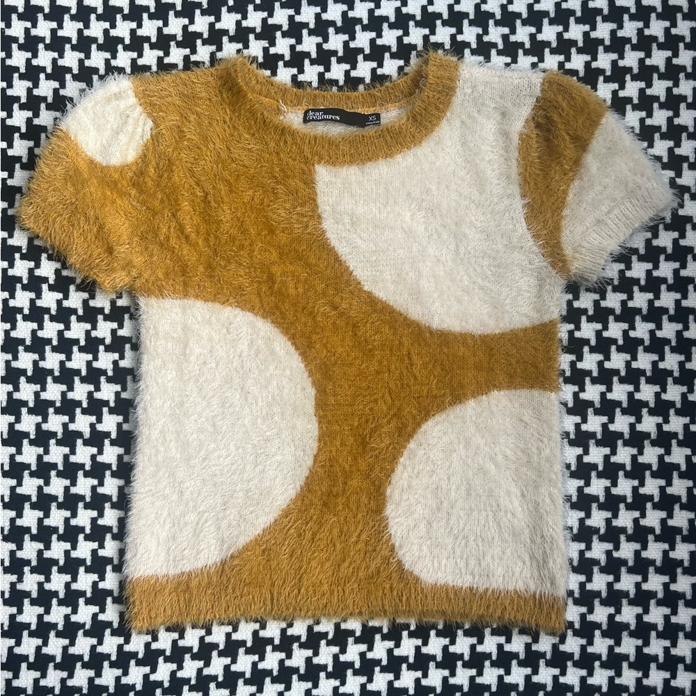 Dear Creatures cap sleeve sweater Xsmall